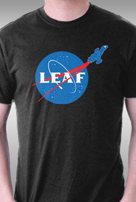 Teefury Leaf By Geekchic Tees