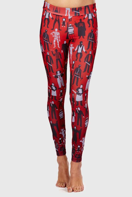 Teefury Scaredy Pants Leggings By Missjane Adult T-shirts