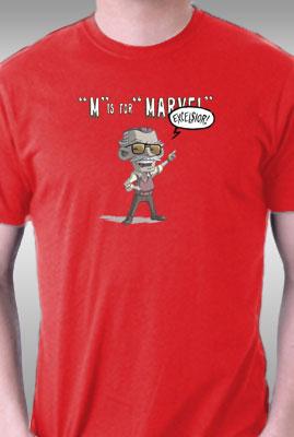 Teefury M Is For Excelsior By Otisframpton
