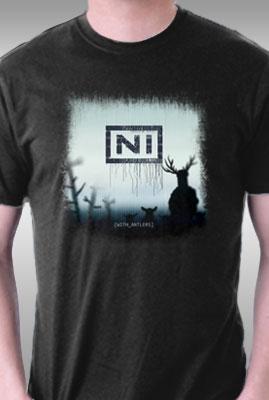 Teefury With Antlers By Ntesign