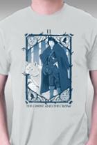 Teefury The Ghost And The Crow By Apsketches