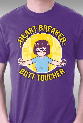 Teefury Heartbreaker, Butt Toucher By Jennypark