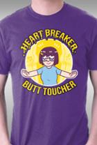 Teefury Heartbreaker, Butt Toucher By Jennypark