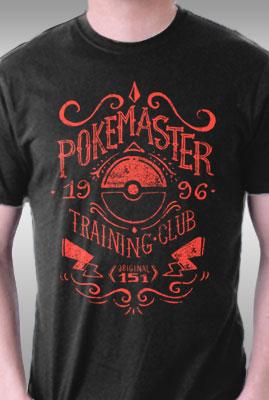 Teefury Pokemaster Training Club By Azafran