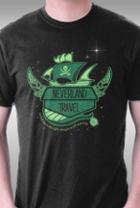 Teefury Neverland Travel By Fishbiscuit