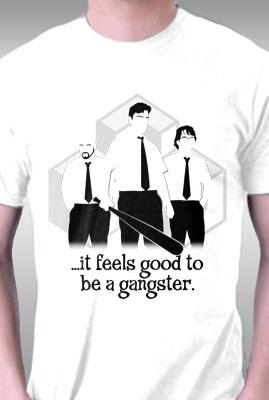 Teefury Office Gangsters By Shirtoid
