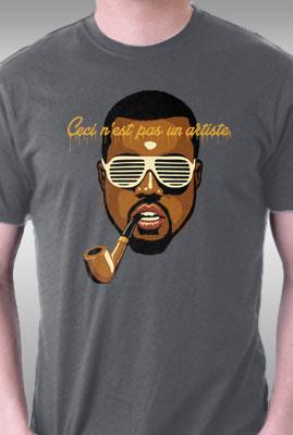 Teefury Ceci N'est Pa Une Artiste By Butcherbilly