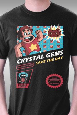 Teefury Crystal Gems Save The Day By Hoborobo