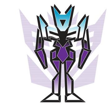 Teefury Logos In Disguise - Foes By Mekazoo