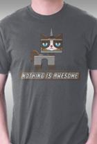 Teefury Nothing Is Awesome By Griftgfx