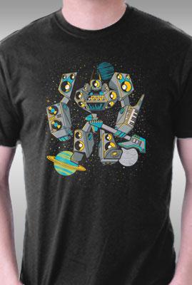 Teefury Ignf: Intergalactic Noise Force By Mekazoo Kids L T-shirts