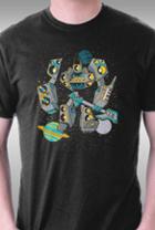 Teefury Ignf: Intergalactic Noise Force By Mekazoo Kids L T-shirts
