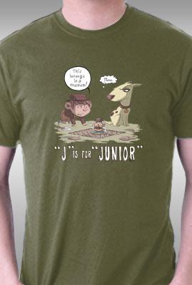 Teefury J Is For Junior By Otisframpton