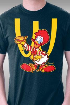 Teefury Ronald Mcdonald Duck By Beastpop