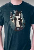 Teefury Cat Solo By Jennyparks