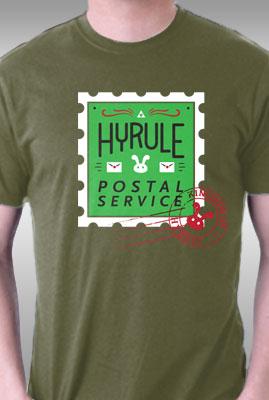 Teefury Hyrule Postal Service By Aflagg