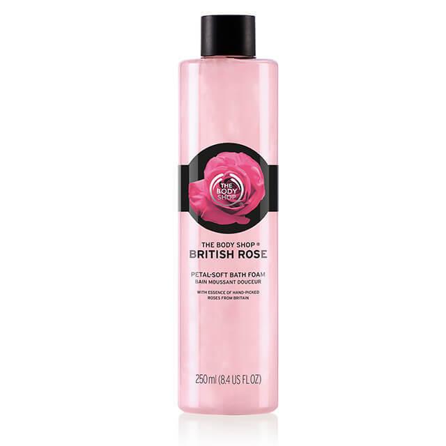 The Body Shop British Rose Bath Foam