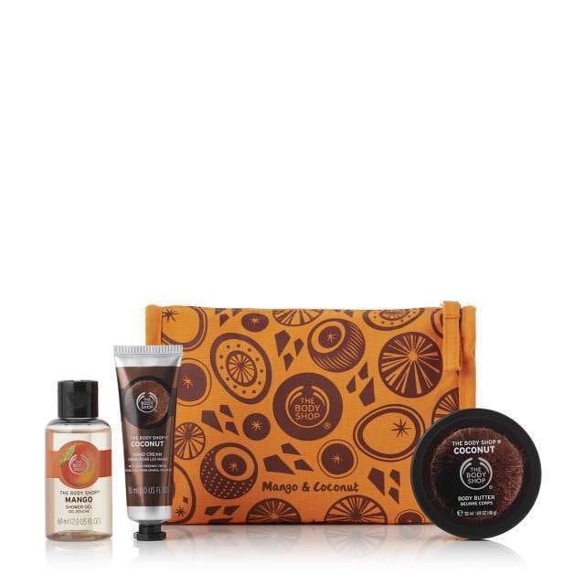The Body Shop Creamy & Sweet Tropical Delights Bag