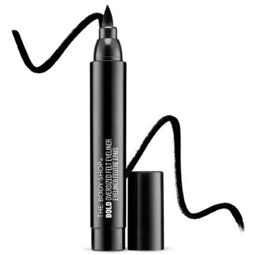 The Body Shop Bold Oversized Felt Eyeliner Black Black