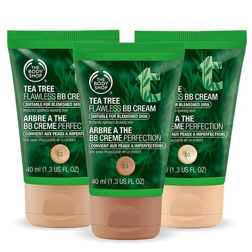 The Body Shop Tea Tree Flawless Bb Cream