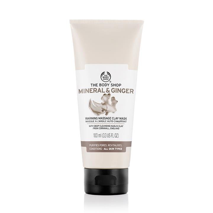 The Body Shop Mineral & Ginger Warming Massage Clay Mask