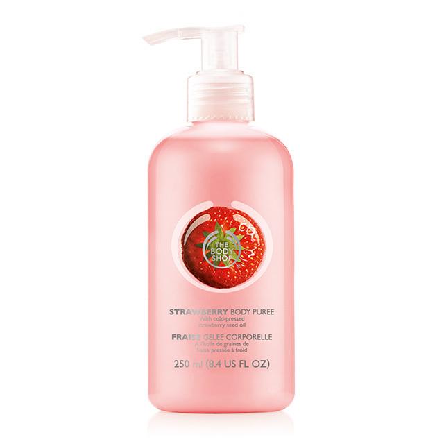 The Body Shop Strawberry Softening Puree Body Lotion
