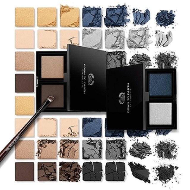 The Body Shop Down To Earth Eyeshadow Quads