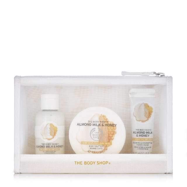 The Body Shop Almond Milk & Honey Delights Bag