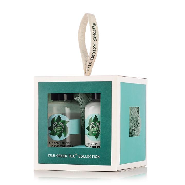 The Body Shop Fuji Green Tea Bath & Body Gift Cube