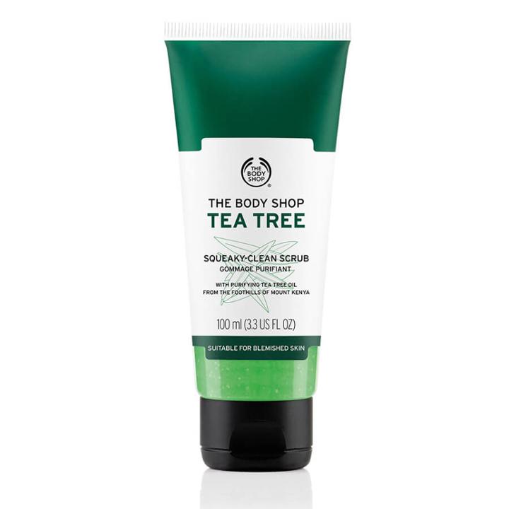 The Body Shop Tea Tree Oil Squeaky Clean Scrub