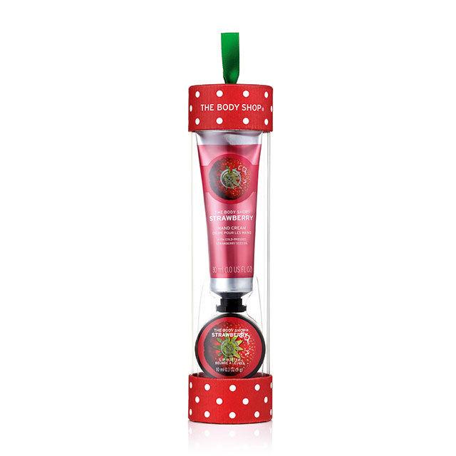 The Body Shop Strawberry Duo Lip And Hand Gift