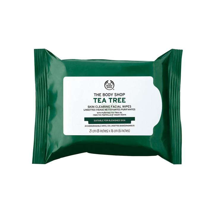 The Body Shop Tea Tree Cleansing Wipes