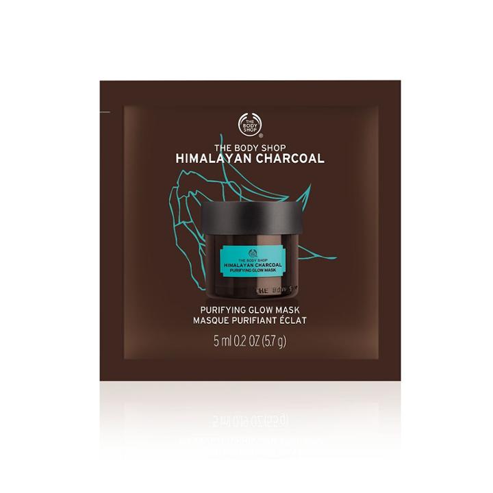 The Body Shop Himalayan Charcoal Purifying Glow Mask Packette