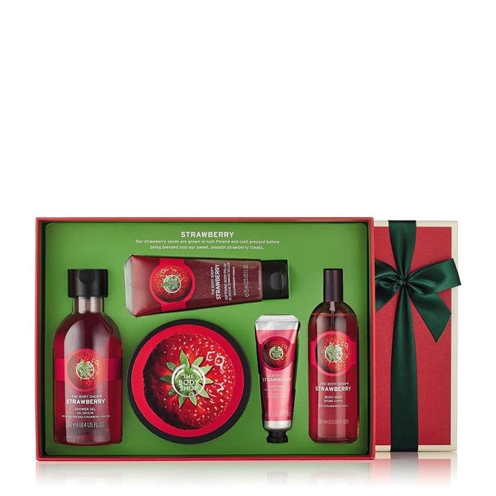The Body Shop Strawberry Bath & Body Medium Gift