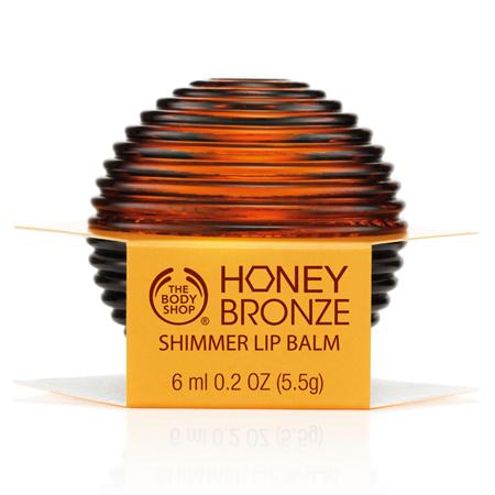 The Body Shop Honey Bronze Shimmer Lip Balm
