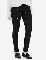 The Limited Jeweled Skinny Jeans