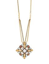 The Limited Faux Gem Pendant Necklace