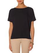 The Limited Slouchy Woven Front Top