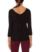 The Limited Bow Back Blouse