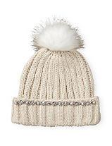 The Limited Embellished Pom Pom Hat