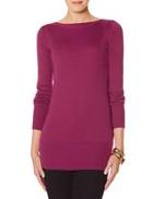 The Limited Boatneck Tunic Sweater