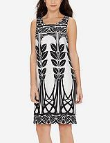 The Limited Silky Printed Shift Dress
