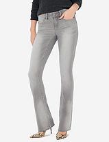 The Limited Grey Washed Bootcut Jeans
