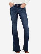 The Limited Whiskered Flare Jeans