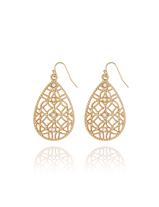 The Limited Teardrop Filigree Earrings