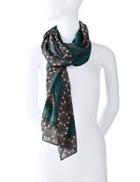 The Limited Lace Print Scarf