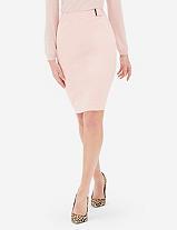 The Limited Textured Waist Accent Pencil Skirt
