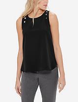 The Limited Embellished Woven Top