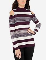 The Limited Turtleneck Cold Shoulder Sweater