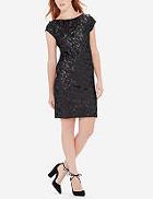 The Limited Sequin Short Sleeve Dress